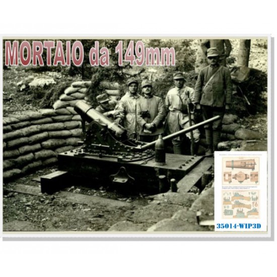 1/35 Mortaio Da 149mm