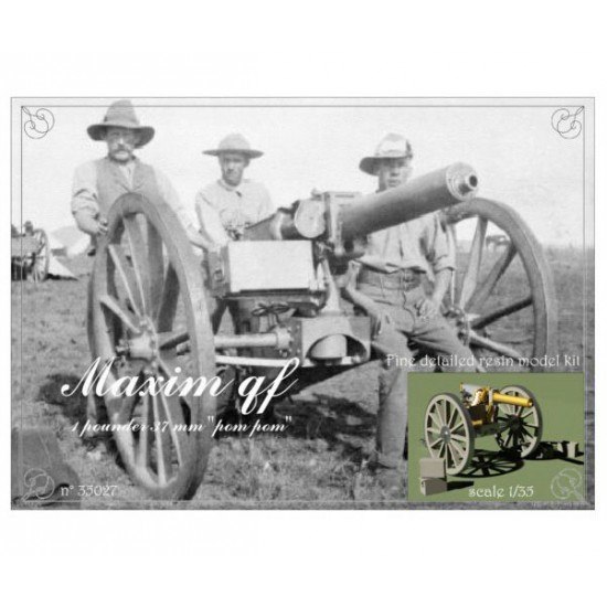 1/35 Maxim Pom-Pom (1 Pounder 37mm Pom Pom)