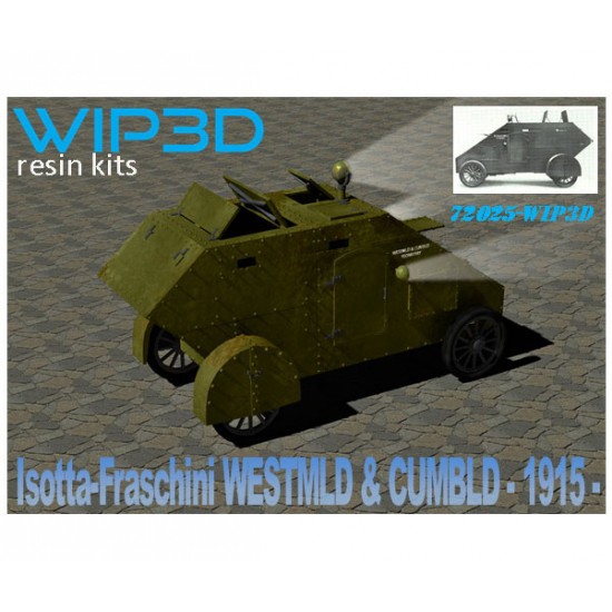 1/35 Isotta-Fraschini Westmld & Cumbld Yeomanry