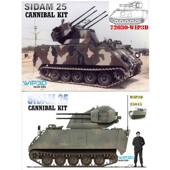 1/72 M-113 SIDAM 25 Cannibal kit