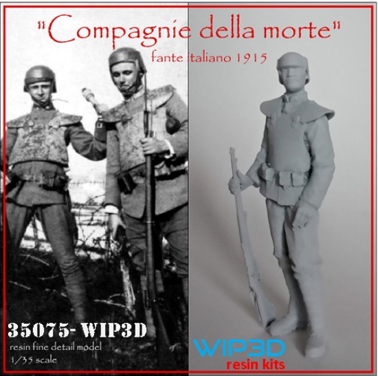 1/35 Fante Italiano 1915 'Death Company' Resin kit
