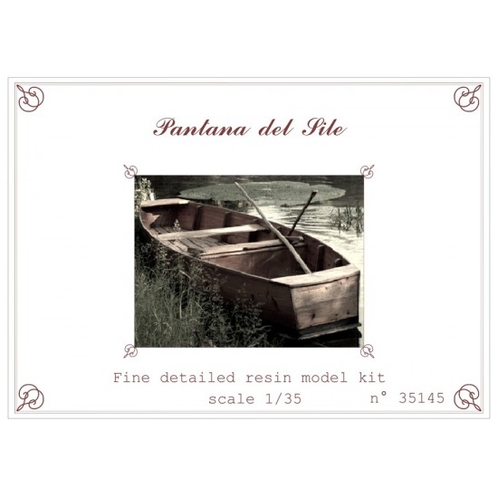 1/35 Pantana (characteristic marsh boat) on River Sile