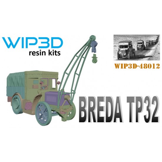 1/48 Breda TP32 GRU Heavy Tractor