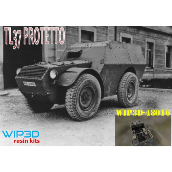 1/48 WWII Italian TL37 Protetto Resin kit