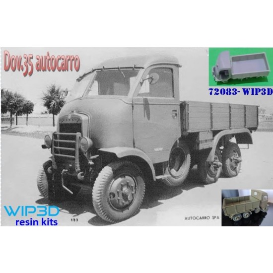 1/72 Dovunque 35 Ra Truck Resin Kit