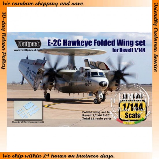 1/144 E-2C Hawkeye Folded Wing Set for Revell kit
