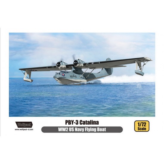 1/72 WWII US Navy PBY-3 Catalina Flying Boat [Premium Edition]