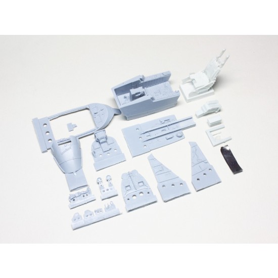 1/32 AV-8B Harrier II Plus Cockpit set for Trumpeter kit (23 Resin Parts)