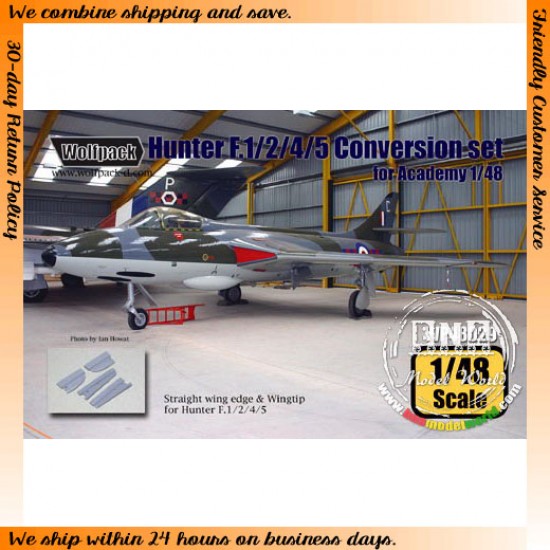 1/48 Hawker Hunter F.1/2/4/5 Conversion Set for Academy kit Hunter F.6