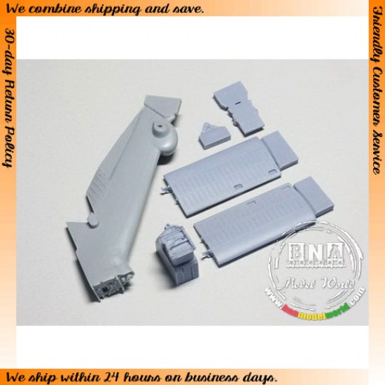 1/48 SH-60/HH-60 Sea Hawk Tail Folding Set for Italeri kit