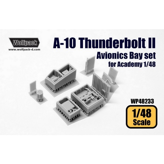 1/48 Fairchild Republic A-10 Thunderbolt II Avionics Bay set for Academy kits