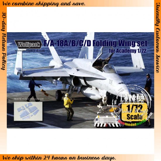 1/72 F/A-18A/B/C/D Folding Wing set for Academy kit