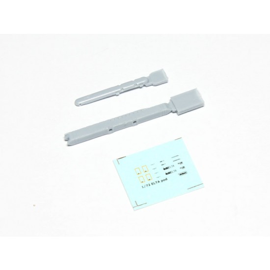 1/72 ELTA 8212/8222 Jamming Pod set for F-15 kit (2 Resin parts and Decal)