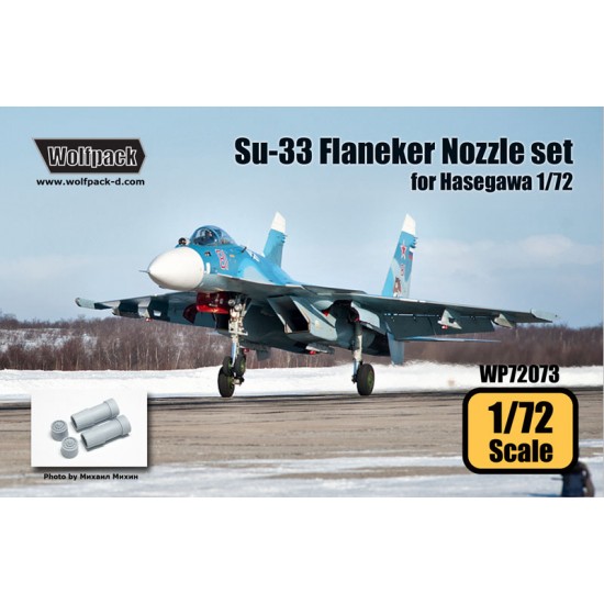 1/72 Sukhoi Su-33 Sea Flanker AL-31F Engine Nozzle Set for Hasegawa kit
