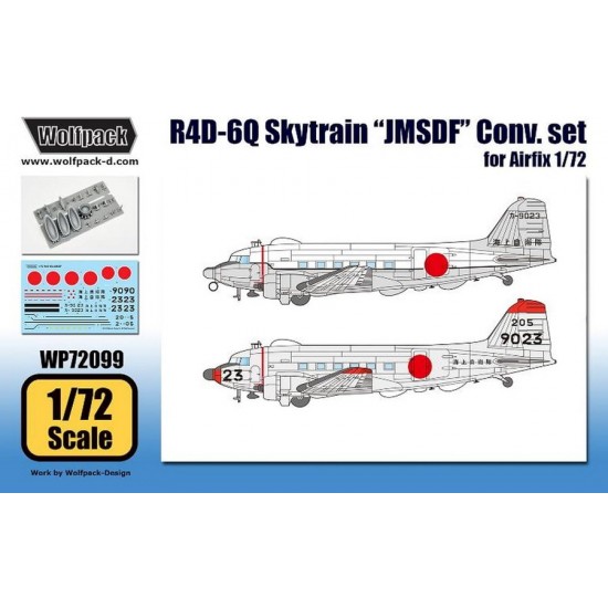 1/72 JMSDF R4D-6Q Skytrain Conversion Set for Airfix kit