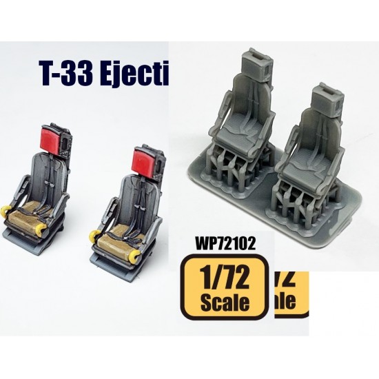1/72 Lockheed T-33 Ejection Seat set for Platz kit