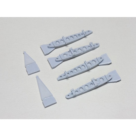 1/48 Nakajima B5N (Kate) Type 97 Carrier Attack Bomber Wing Folded Set for Hasegawa kit