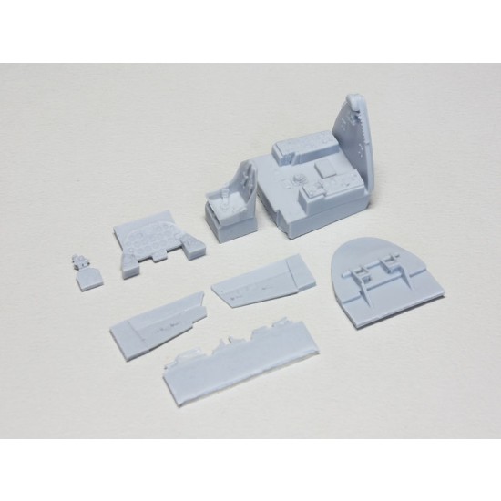 1/48 Vought F4U-5N Corsair Cockpit Set for Hasegawa kit