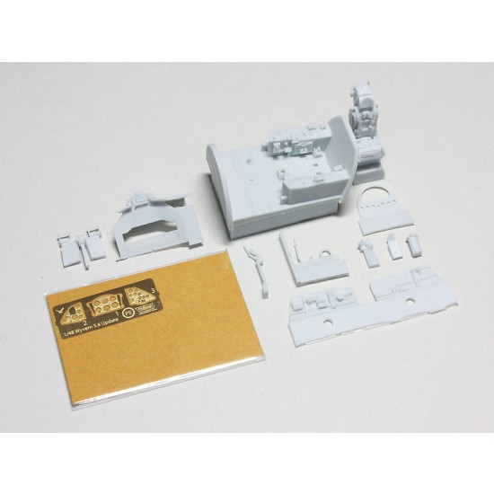 1/48 Westland Wyvern S.4 Cockpit set for Trumpeter kit (Resin+PE)