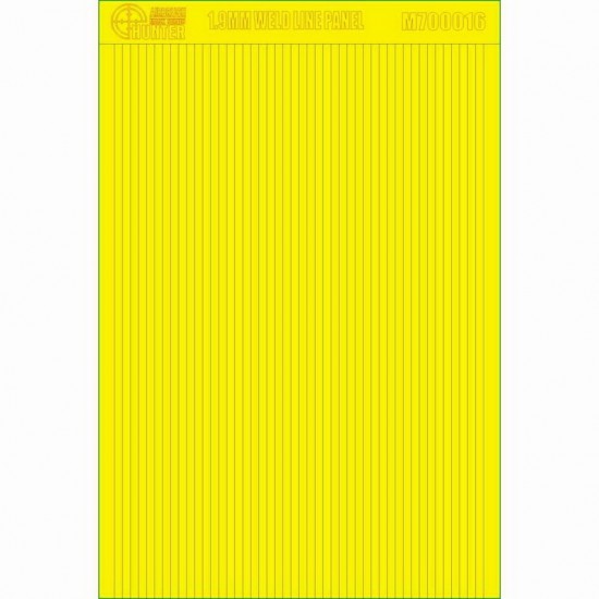 1/700 Weld Line Panel Paint Mask (Width: 1.9mm)