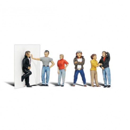 HO Scale Rebels (6 figures)