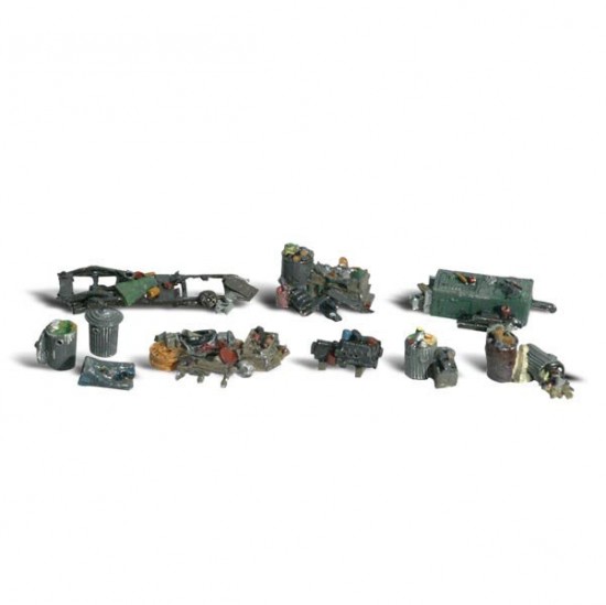 HO Scale Assorted Junk
