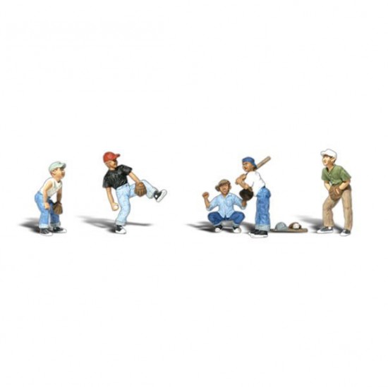 HO Scale Baseball Players I