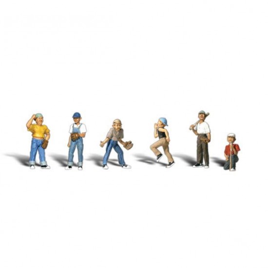 HO Scale Baseball Players II