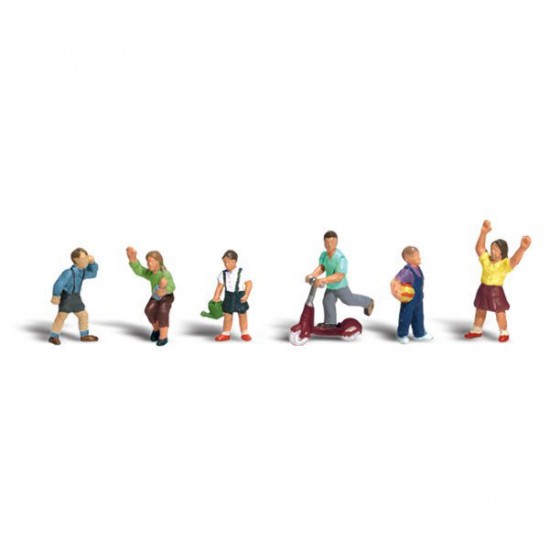 HO Scale Children (6 kids)