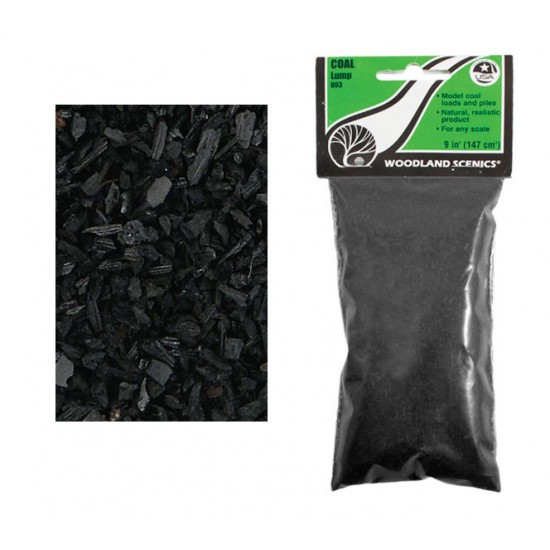 Landscape - Lump Coal (10.8 in3 / 176 cm3)