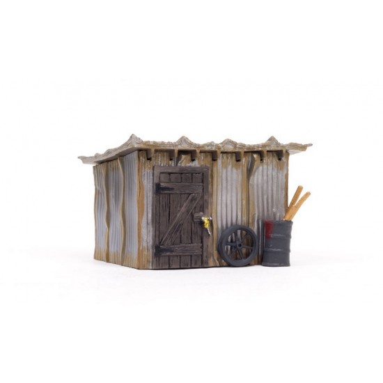 O Scale Tin Shack