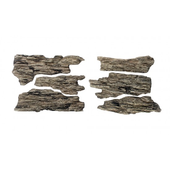 Terrain - Shelf Ready Rocks (6pcs, 17.7cm-19 cm x 5.08cm-9.2cm)