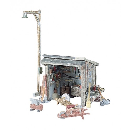 HO Scale Tool Shed Kit