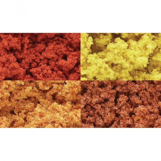 Tree Clump-Foliage - Fall Mix (Large, particle size: 3mm-3.81mm, coverage area: 2830 cm3)