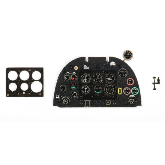 1/32 Supermarine Spitfire Mk.Vb Late Instrument Panel for Hobby Boss kit