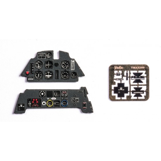 1/32 Messerschmitt Bf 109E Instrument Panel for Eduard kit