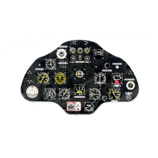 1/32 Polikarpov I-16 late Instrument Panel for ICM/Special Hobby kits