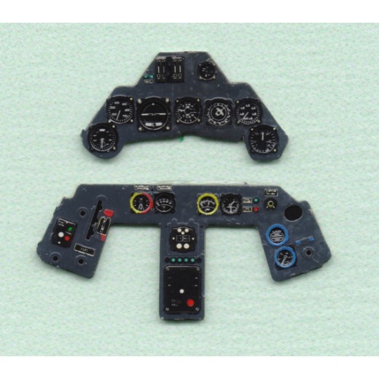 1/48 Focke-Wulf Fw 190A Late Instrument Panel for Eduard/Hasegawa kits