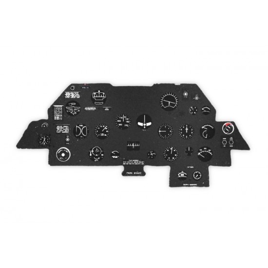 1/48 Republic P-47D Thunderbolt Early Instrument Panel for Tamiya kit