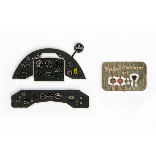 1/48 Gloster Gladiator Mk.I Late / Mk.II Instrument Panel for Eduard/Roden
