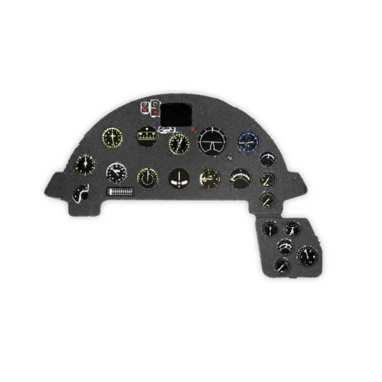 1/48 Vought F4U-1A Corsair Instrument Panel for Tamiya kit