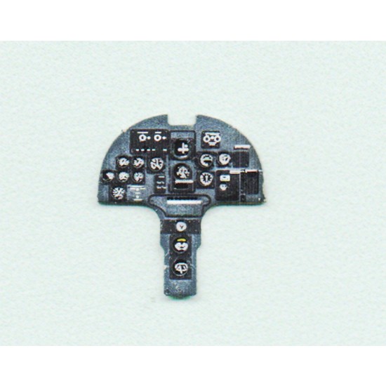 1/72 Dewoitine D.520 Instrument Panel for Hasegawa/RS Models kits