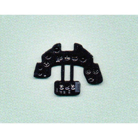 1/72 Macchi C.202 Folgore Early Instrument Panel for Hasegawa/Italeri kits