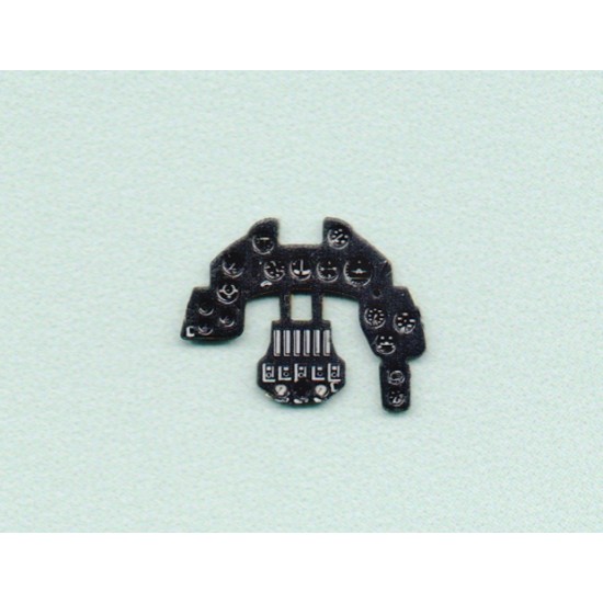 1/72 Macchi C.205 Veltro Instrument Panel for Hasegawa/Italeri kits
