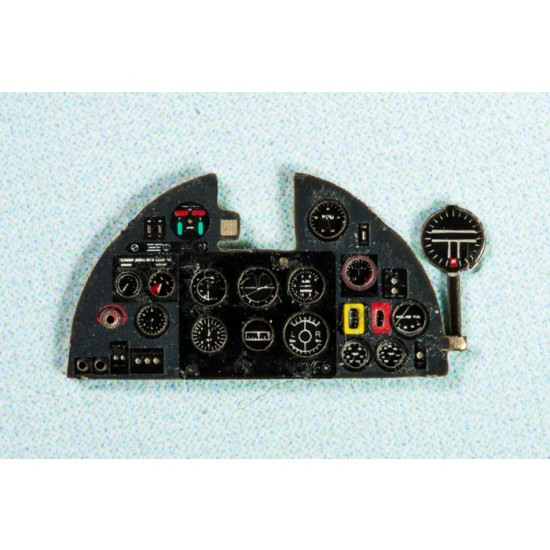 1/72 Hawker Hurricane Mk.I Late & Mk.II Instrument Panel for Hasegawa/Revell