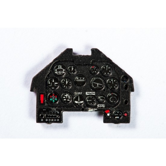 1/72 P-51B / P-51C Mustang III Instrument Panel for Kovozavody Prostejov kit