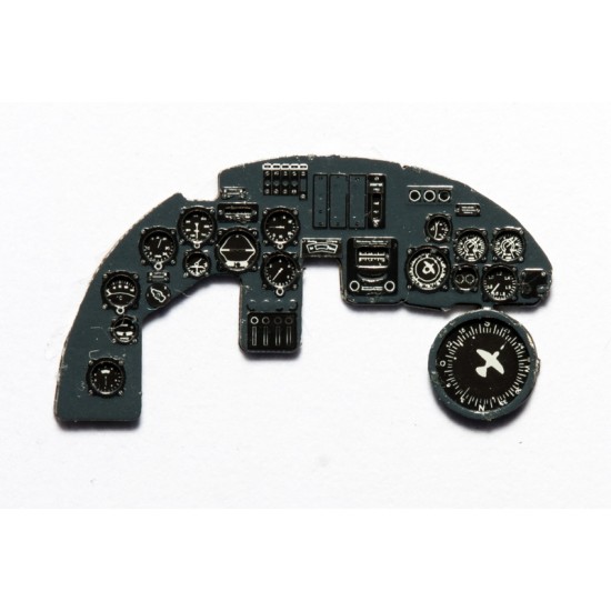 1/72 Dornier Do-17Z Night Fighter Instrument Panel for ICM kit
