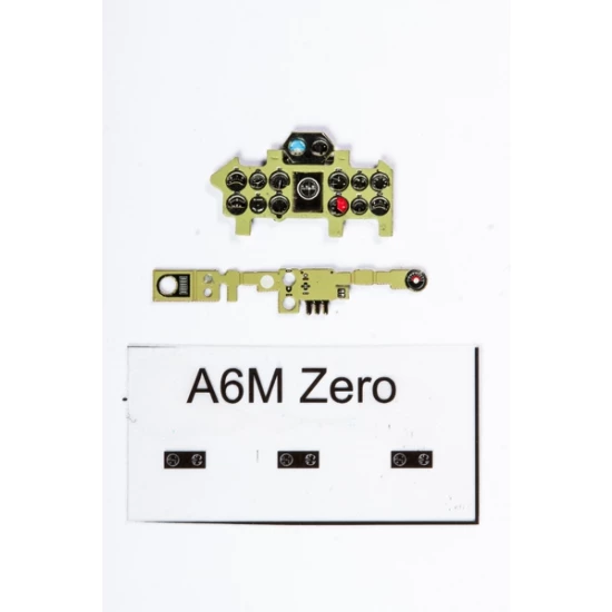 1/72 A6M5 Zero (Nakajima Green) Instrument Panel for Airfix/Hasegawa/Tamiya