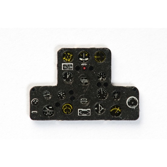 1/72 Curtiss Hawk H-75 Instrument Panel for AML kit
