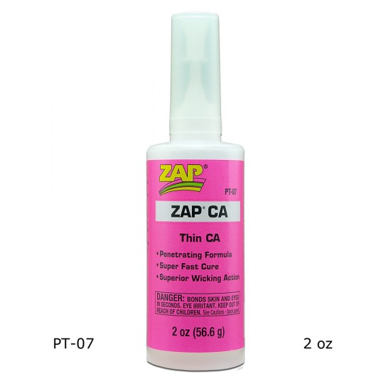 CA Super Glue Thin Viscosity (2 oz / 56.6 g)